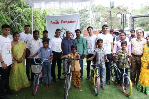 Geolife Foundation Bicycle Donation