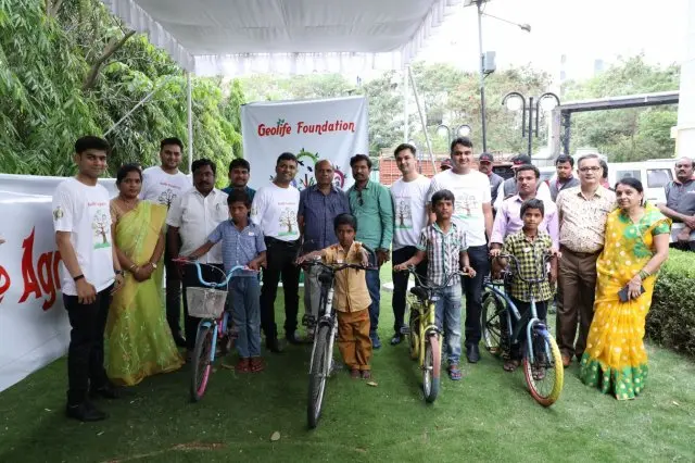 Geolife Foundation Bicycle Donation