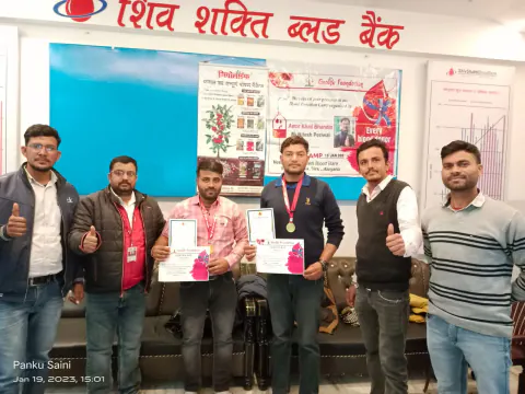 Blood Donation 2023 – Karnal & Chhattisgarh