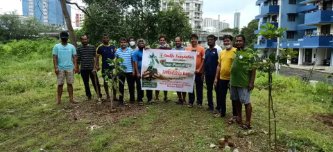 Tree Plantation 2021 – Mumbai – Head Office